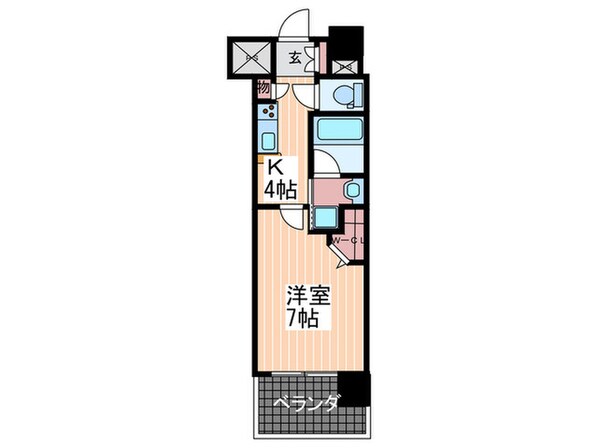 ステイサム舟入中町の物件間取画像